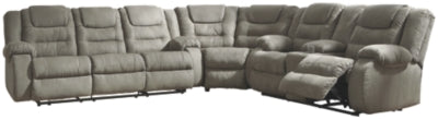 McCade 3-Piece Reclining Sectional