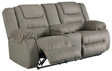 Load image into Gallery viewer, McCade Reclining Loveseat with Console
