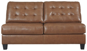 Baskove Armless Loveseat