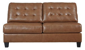 Baskove Armless Loveseat