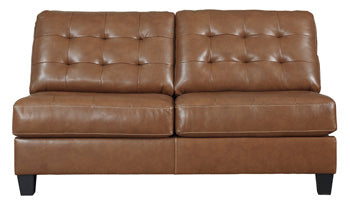 Baskove Armless Loveseat