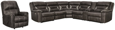 Kincord Signature Design Sectional 5-Piece Upholstery Package