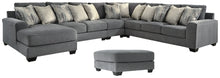 Load image into Gallery viewer, Castano Ashley Sectional 6-Piece Upholstery Package
