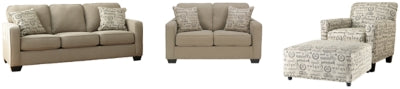 Alenya Signature Design Sofa 4-Piece Upholstery Package