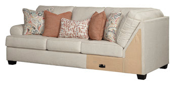 Amici Left-Arm Facing Sofa with Corner Wedge