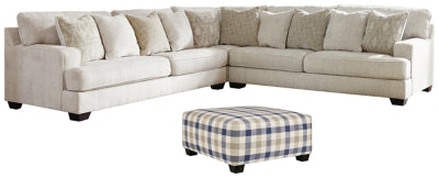 Rawcliffe Signature Design Sectional 4-Piece Upholstery Package