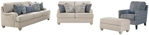 Traemore Benchcraft Chair 4-Piece Upholstery Package