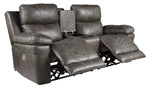 Load image into Gallery viewer, Erlangen Power Reclining Loveseat with Console
