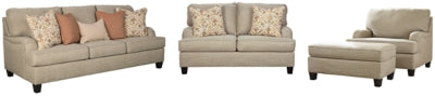 Almanza Signature Design Sofa 4-Piece Upholstery Package
