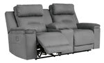 Load image into Gallery viewer, Trampton Power Reclining Loveseat with Console
