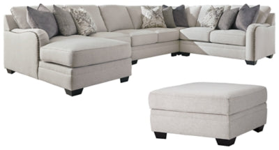 Dellara Ashley Sectional 6-Piece Upholstery Package