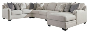 Dellara 4-Piece Sectional with Chaise