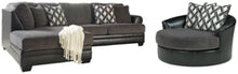 Load image into Gallery viewer, Kumasi Benchcraft Sectional 3-Piece Upholstery Package
