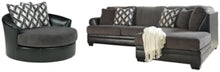 Load image into Gallery viewer, Kumasi Benchcraft Sectional 3-Piece Upholstery Package
