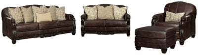 Embrook Signature Design Sofa 4-Piece Upholstery Package