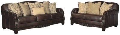 Embrook Signature Design Sofa 2-Piece Upholstery Package