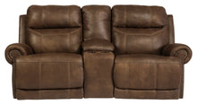 Load image into Gallery viewer, Austere Power Reclining Loveseat with Console
