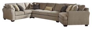 Pantomine 4-Piece Sectional with Cuddler