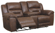 Load image into Gallery viewer, Stoneland Reclining Loveseat with Console
