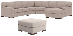 Ashlor Nuvella Ashley Sectional 6-Piece Upholstery Package