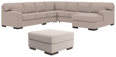 Ashlor Nuvella Ashley Sectional 6-Piece Upholstery Package