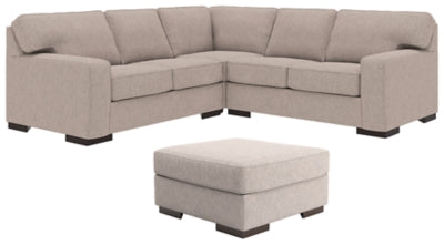 Ashlor Nuvella Ashley Sectional 4-Piece Upholstery Package