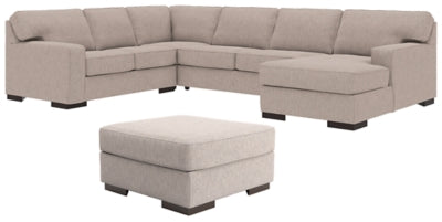 Ashlor Nuvella Ashley Sectional 5-Piece Upholstery Package