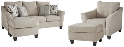 Abney Benchcraft Chofa 3-Piece Upholstery Package
