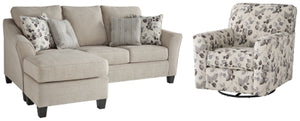 Abney Benchcraft Chofa 2-Piece Upholstery Package