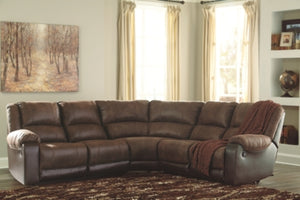 Nantahala 5-Piece Reclining Sectional