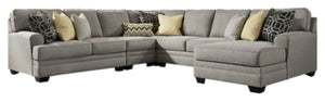 Cresson 5-Piece Sectional with Chaise