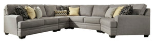 Cresson 5-Piece Sectional with Cuddler