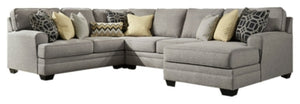 Cresson 4-Piece Sectional with Chaise