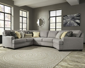 Cresson 4-Piece Sectional with Cuddler