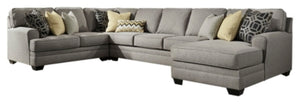 Cresson 4-Piece Sectional with Chaise