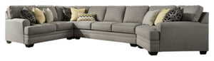 Cresson 4-Piece Sectional with Cuddler