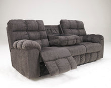Load image into Gallery viewer, Acieona Reclining Sofa with Drop Down Table
