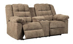 Load image into Gallery viewer, Workhorse Reclining Loveseat with Console
