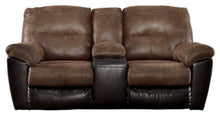 Load image into Gallery viewer, Follett Reclining Loveseat with Console
