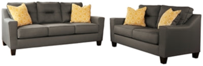 Forsan Nuvella Benchcraft Sofa 2-Piece Upholstery Package