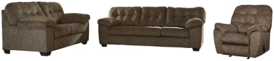 Accrington Signature Design Sofa 3-Piece Upholstery Package