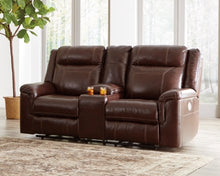 Load image into Gallery viewer, Wyline Power Reclining Loveseat with Console
