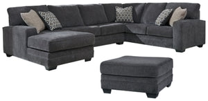 Tracling Benchcraft Sectional 4-Piece Upholstery Package