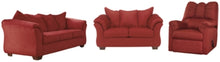 Load image into Gallery viewer, Darcy Signature Design Sofa 3-Piece Upholstery Package

