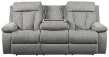 Load image into Gallery viewer, Mitchiner Reclining Sofa with Drop Down Table
