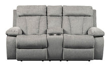 Load image into Gallery viewer, Mitchiner Reclining Loveseat with Console
