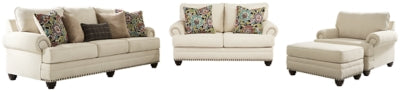 Harrietson Signature Design Sofa 4-Piece Upholstery Package