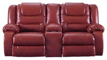 Load image into Gallery viewer, Vacherie Reclining Loveseat with Console
