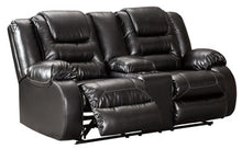 Load image into Gallery viewer, Vacherie Reclining Loveseat with Console
