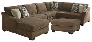 Justyna Benchcraft Sectional 4-Piece Upholstery Package